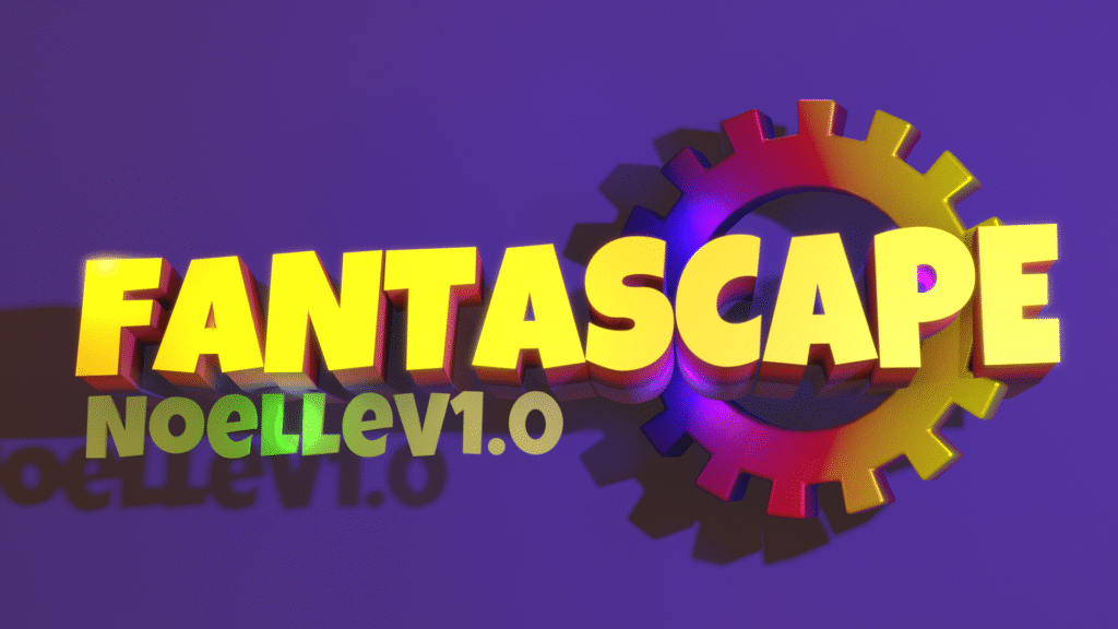 Fantascape Logo Cloud computer noelle